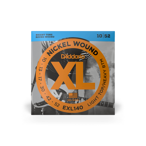 D'Addario EXL140 Nickel Light Top/Heavy Bottom Electric Guitar Strings