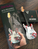 Axe Heaven Officially Licensed Jimi Hendrix Mini Fender Strat Monterey Guitar Model